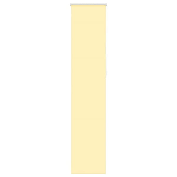 Rullgardin mörkläggningsgul 60x210 cm tygbredd 55,7 cm