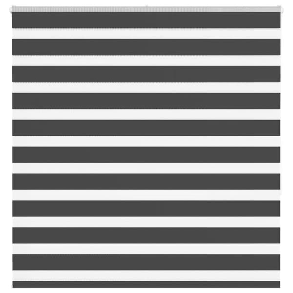 Rullgardin zebra svart 140x150 cm tyg bredd 135,9cm polyester