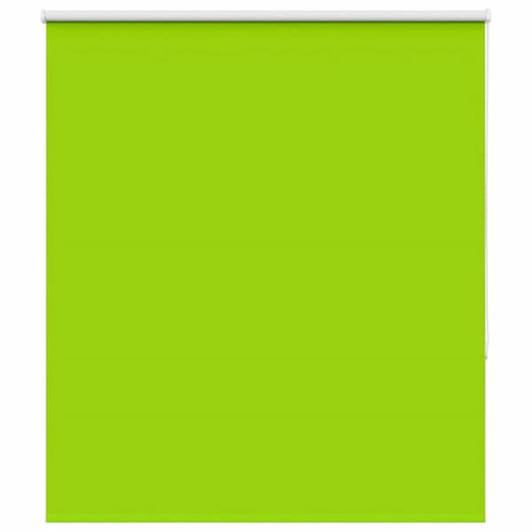 Rullgardin mörkläggning blad grön 140x130 cm tyg bredd 136,6 cm