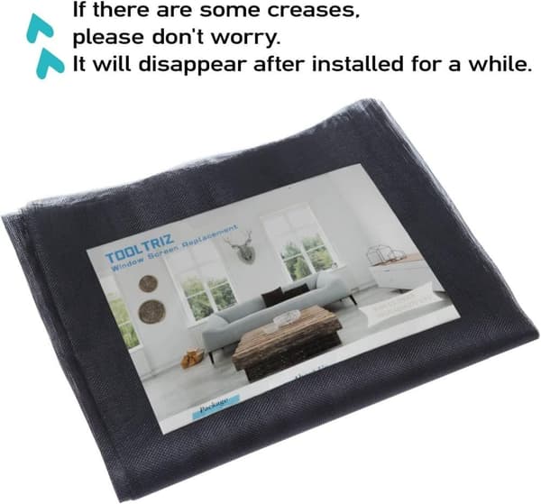 OBOSOE Windows Screen ja Screen Door, Lasikuitu Screen Mesh- Liukunäytön ovi Korjaus Patio ja Windows, Mesh hyttysnäytön ikkuna