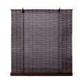 Miniatyrbillede 2 af 2: Rullegardiner Stor Planet Ocre Mørkebrun Wengue Bambus 150 x 175 cm