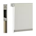 Miniatyrbillede 4 af 4: Rullegardiner 120 x 180 cm Polyester Flødefarvet Plastik (6 enheder)