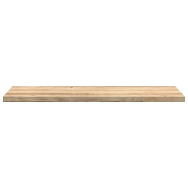 vidaXL Vinduskarmer 2 stk ubehandlet 140x40x2 cm heltre eik