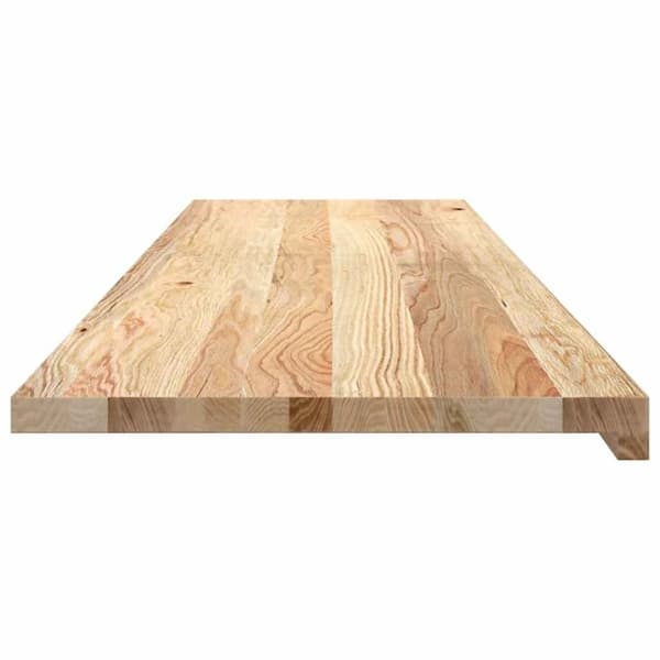 vidaXL Vinduskarmer 2 stk ubehandlet 140x40x2 cm heltre eik
