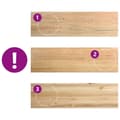 Miniatyrbilde 7 av 10: vidaXL Vinduskarmer 2 stk ubehandlet 140x40x2 cm heltre eik