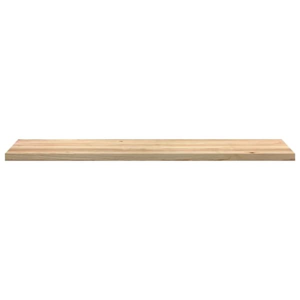 vidaXL Fönsterbänkar 2 st obehandlad 160x40x2 cm massiv ek