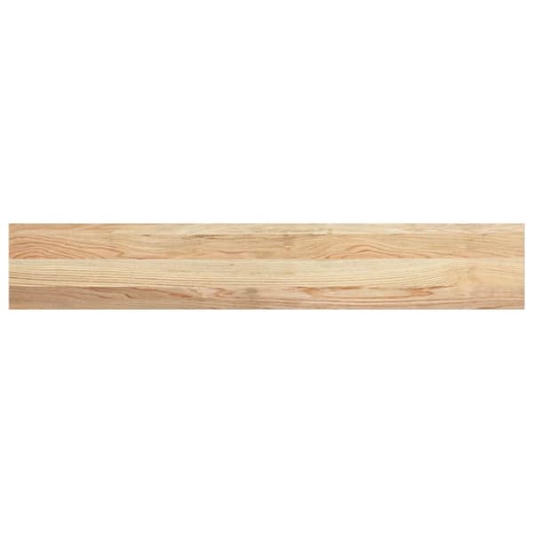 vidaXL Fönsterbänkar 2 st obehandlad 120x20x2 cm massiv ek