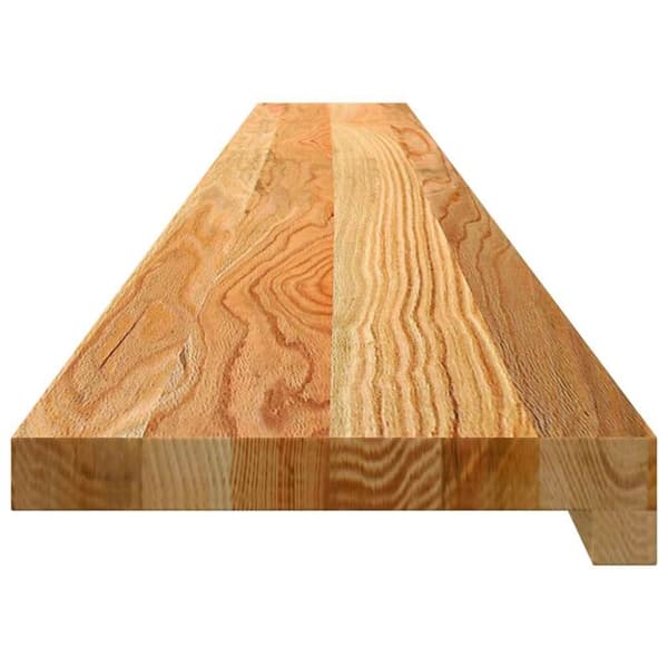 vidaXL Vinduskarmer 2 stk lysebrun 160x20x2 cm heltre eik