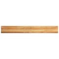 Miniatyrbilde 6 av 10: vidaXL Vinduskarmer 2 stk lysebrun 160x20x2 cm heltre eik