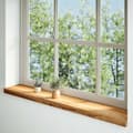 Miniatyrbilde 2 av 10: vidaXL Vinduskarmer 2 stk lysebrun 160x20x2 cm heltre eik