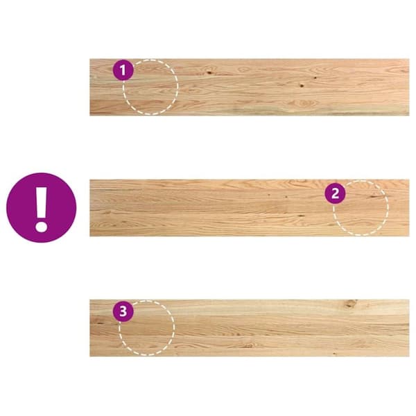vidaXL Vinduskarmer 2 stk ubehandlet 140x30x2 cm heltre eik