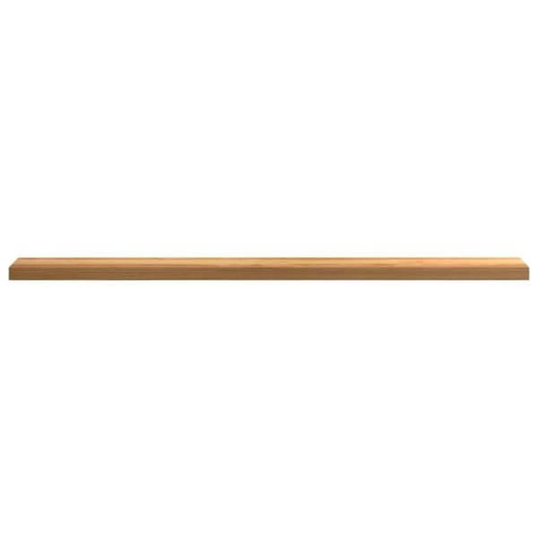 vidaXL Vinduskarmer 2 stk lysebrun 160x15x2 cm heltre eik