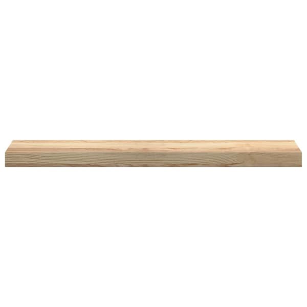 vidaXL Vinduskarmer 2 stk ubehandlet 80x15x2 cm heltre eik