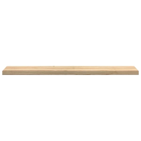vidaXL Fönsterbänkar 2 st obehandlad 140x25x2 cm massiv ek