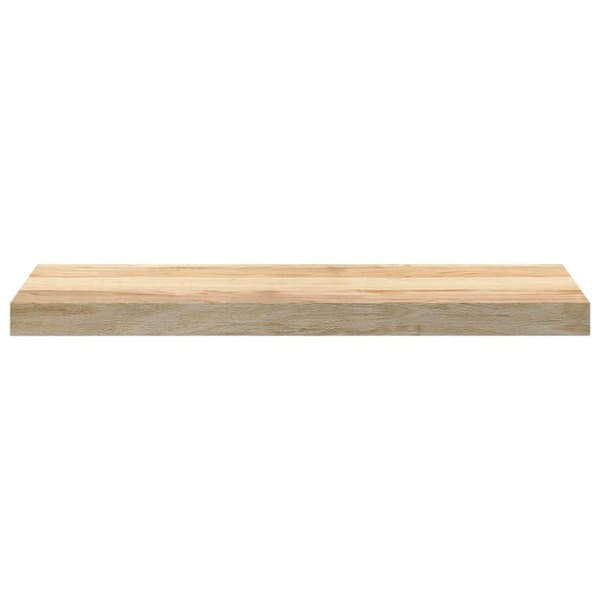 vidaXL Fönsterbänkar 2 st obehandlad 70x20x2 cm massiv ek
