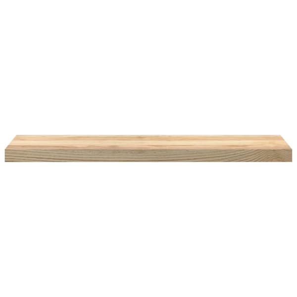 vidaXL vindueskarme 2 stk ubehandlet 90x20x2 cm massivt egetræ