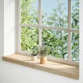 Pikkukuva 2 / 10: vidaXL ikkunalaudat 2 kpl Käsittelemätön 80x20x2 cm massiivipuutammea