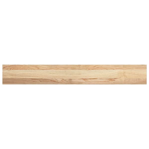 vidaXL Vinduskarmer 2 stk ubehandlet 110x15x2 cm heltre eik