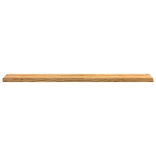 vidaXL vindueskarme 2 stk lysebrun 160x25x2 cm massivt egetræ