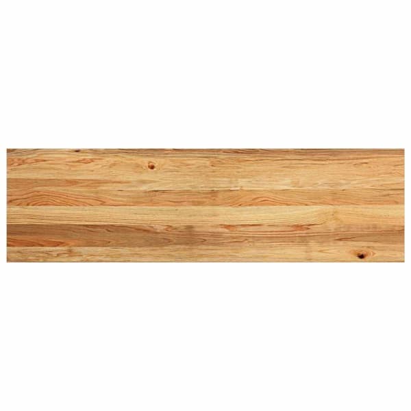 vidaXL Vinduskarmer 2 stk lysebrun 140x40x2 cm heltre eik