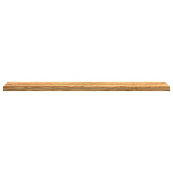 vidaXL Vinduskarmer 2 stk lysebrun 160x30x2 cm heltre eik