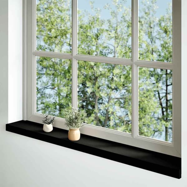 vidaXL ikkunalaudat 2 kpl tummanruskea 160x15x2 cm massiivipuutammea