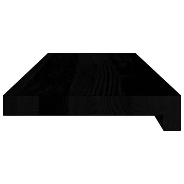 vidaXL Vinduskarmer 2 stk mørkebrun 70x20x2 cm heltre eik