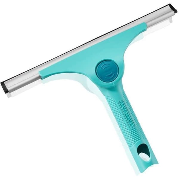 Raclette-vitre M 2i1 Leifheit Pro Reach 51425, duschskrapa 28 cm med rörlig led och avrinningkant, Click-System