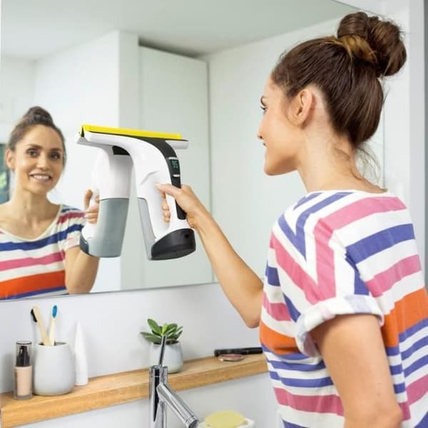 KARCHER WV 6 Plus - Fönsterputsare - XL skrapa 280 mm - Autonomi 100 min - Rengör upp till 300m² (cirka 100 fönster)