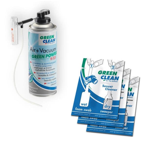 Greenclean sc6200 mini städ kit (400ml + svabbar) för liten sensor