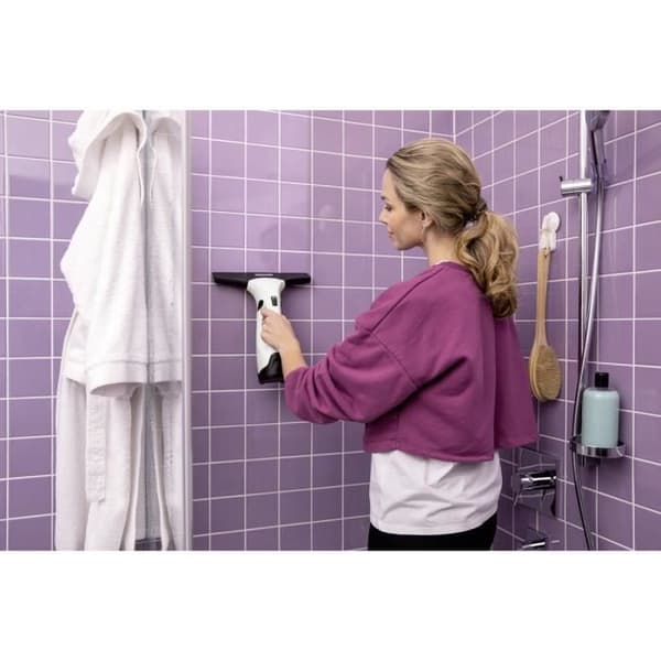 KARCHER WV 2 Plus - Fönsterputsningsapparat - 2 skrapor (170 mm + 280 mm) - Autonomi 35 min - Rengör upp till 105m²