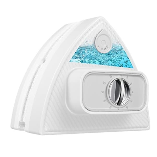Dubbel Sidig Magnetfönsterputs INN® 8-40mm 6 Hastigheter Automatisk Vattenutlopp Smidigare Fönsterputs Vit