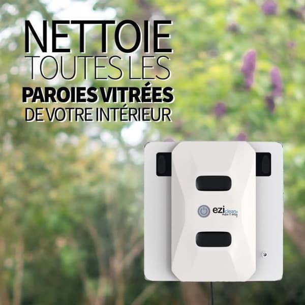 Fönsterputsningsrobot - EZICLEAN Windobot S5 Pro - 72 W - Vit