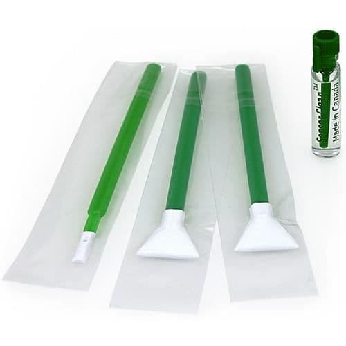24 mm sensor rengör digitalkamera 1,0 ml sensorrengöringslösning Två 1,0x gröna Vswabs MXD-100 En grön MXD-100