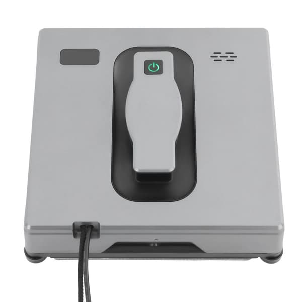 Vinduespudserrobot, 2500Pa sugekraft, 72W nominel effekt, fjernbetjening/APP,Grå