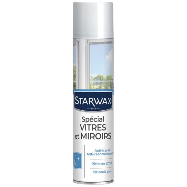 Fönsterputs spray - speciell anti-fläck med alkohol - 400 mL