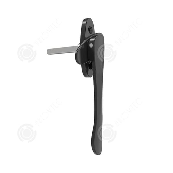 INN Tunt platt fyrkantigt stålhandtag 1st trasig bro aluminiumlegering fönsterhandtag legering fönsterhandtag nr
