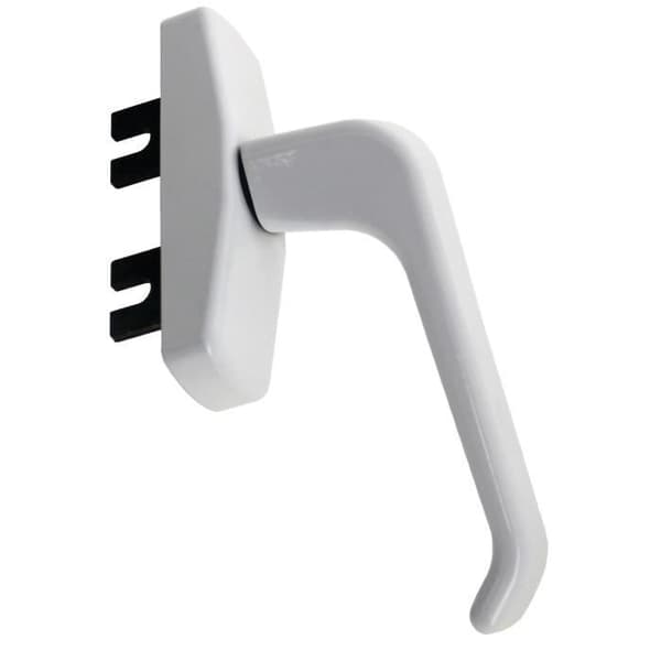 Poignée SPACIO enkel riktning borrning 84/98 OB/OF vit finish - FERCO - G-46551-00-0-7