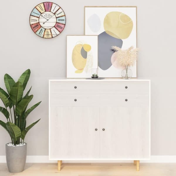 vidaXL Itseliimautuva huonekalukalvo valkoinen puu 500x90 cm PVC