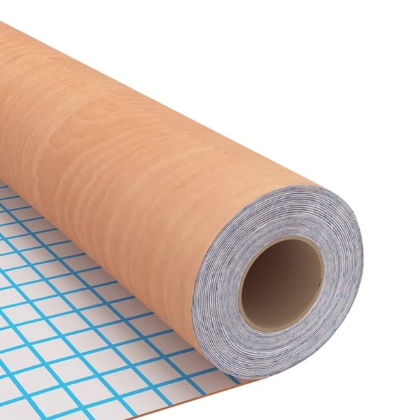 vidaXL Itseliimautuva huonekalukalvo japanilainen tammi 500x90 cm PVC