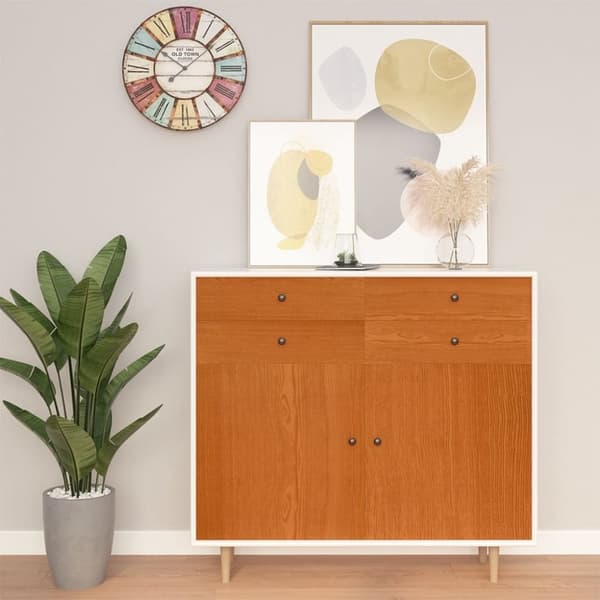 vidaXL Selvklebende folie til møbler 500x90 cm PVC lys eikefarge