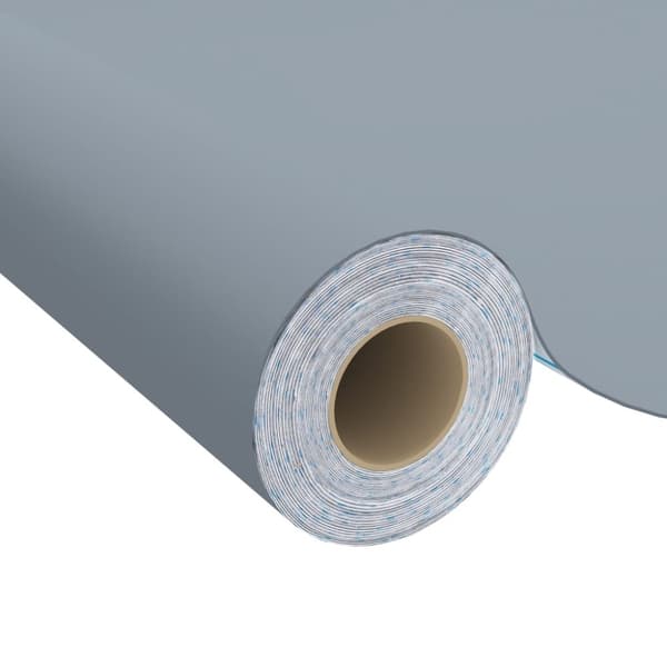 vidaXL Selvklebende folie til møbler grå 500x90 cm PVC