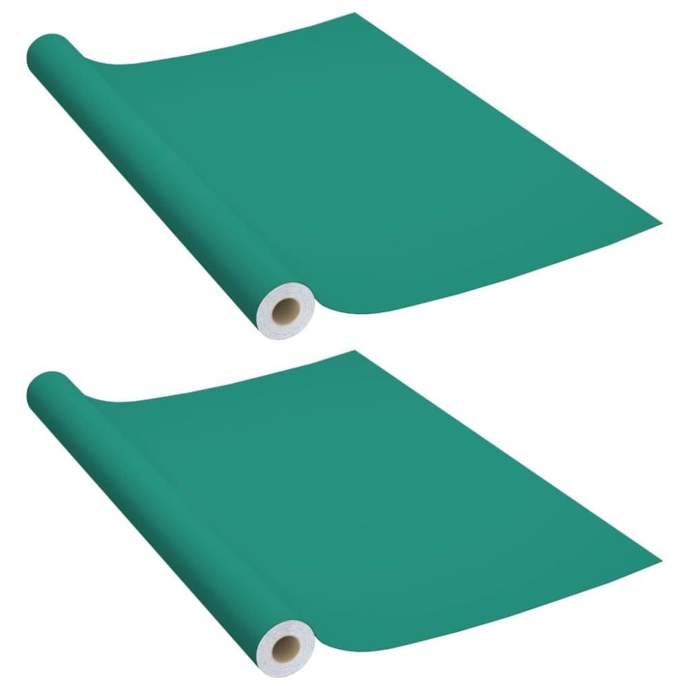 vidaXL Selvklebende møbelfolier 2 stk 500x90 cm PVC babyblå