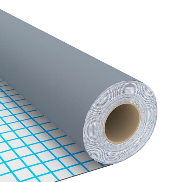 vidaXL Dekorplast 2 st grå 500x90 cm PVC