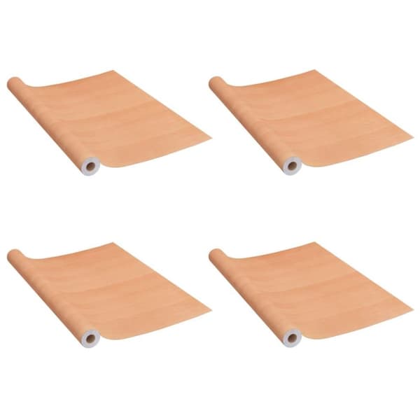 vidaXL Selvklebende møbelfolier 2 stk 500x90 cm PVC japansk eik