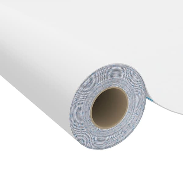 vidaXL Dekorplast 2 st vit 500x90 cm PVC