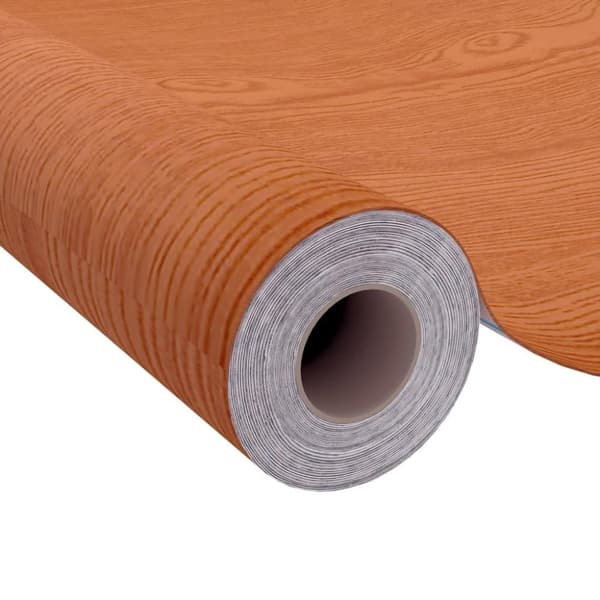 vidaXL Selvklebende møbelfolier 2 stk 500x90 cm PVC lys eikefarge