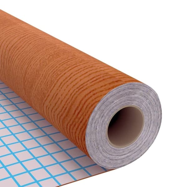 vidaXL Selvklebende møbelfolier 2 stk 500x90 cm PVC lys eikefarge