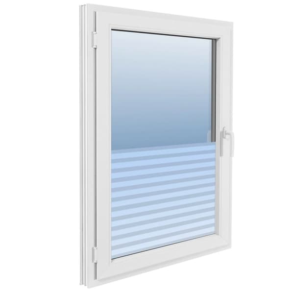 vidaXL matteret vinduesfilm 3 ruller PVC