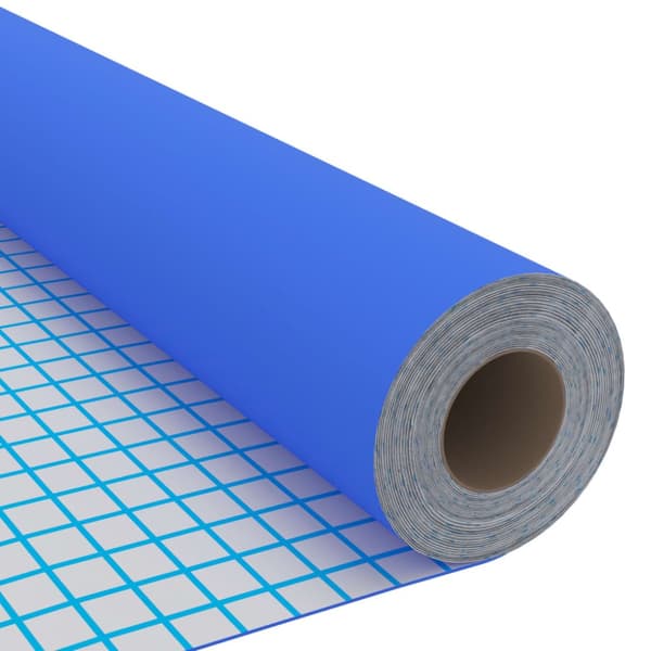 Itseliimautuva huonekalukalvo korkeakiilto sininen 500x90cm PVC